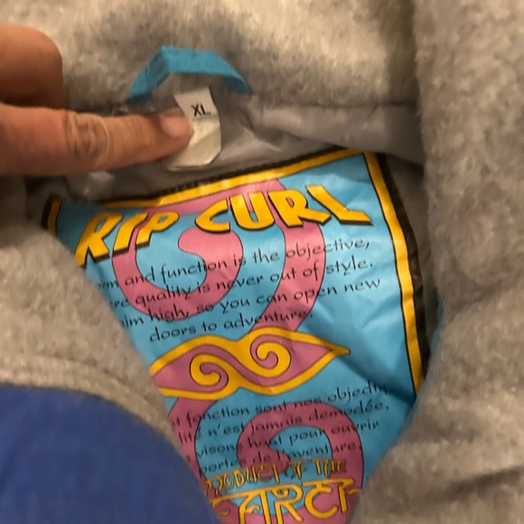 Rip Curl, multicolor coat jacket ventex superlite , size XL - Picture 7 of 13